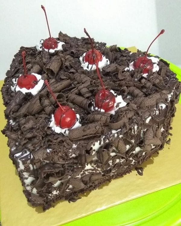Black Forest Cherry Love Cake
